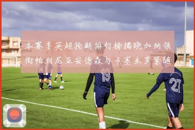 本赛季英超抢断排行榜揭晓加纳领衔帕利尼亚安德森与卡塞米罗紧随其后